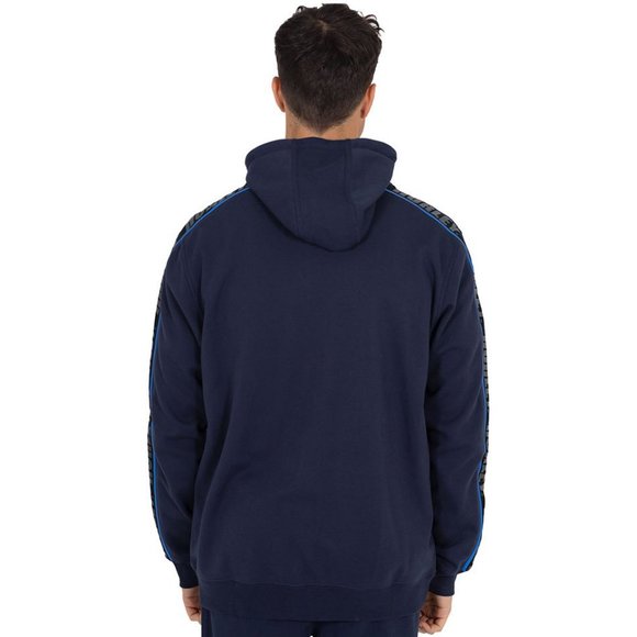 Hurley Men's Blocked Full Zip Fleece Hoodie Track Jacket - Blue - Picture 4 of 10